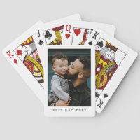 Best Dad Ever Full Photo Personalized