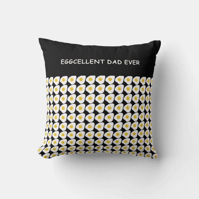 Best Dad Ever Funny Fathers day gift for new dad  Throw Pillow (Front)