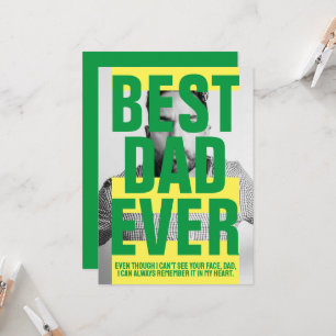 Best Dad Ever   Funny&Surreal humour Photo Invitation