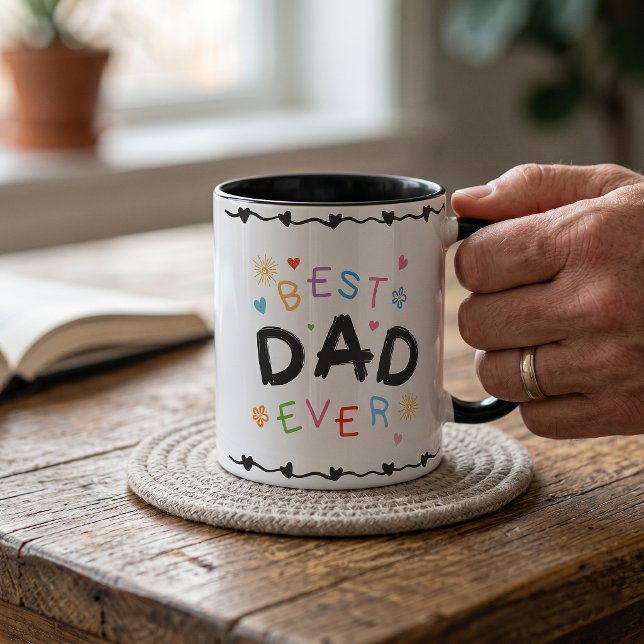 Best Dad Ever Gift For Dad Father's Day Mug (Creator Uploaded)