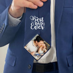 Best dad ever-Gift from Daughter Blue Tie<br><div class="desc">On your wedding day,  reminisce with your dad about the adorable little one he once was by gifting him this personalized father-of-the-bride blue tie featuring you and your father and your childhood photo. Alternatively,  surprise him with this sweet gesture as a Father's Day gift</div>