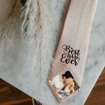 Best dad ever-Gift from Daughter rose gold Tie<br><div class="desc">On your wedding day,  reminisce with your dad about the adorable little one he once was by gifting him this personalized father-of-the-bride rose gold tie featuring you and your father and your childhood photo. Alternatively,  surprise him with this sweet gesture as a Father's Day gift</div>