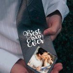 Best dad ever-Gift from Daughter Tie<br><div class="desc">On your wedding day, reminisce with your dad about the adorable little one he once was by gifting him this personalized father-of-the-bride tie featuring you and your father and your childhood photo. Alternatively, surprise him with this sweet gesture as a Father's Day gift</div>
