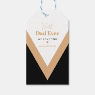 Best dad ever gift tags