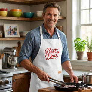 Best Dad Ever Gift Tee Standard Apron