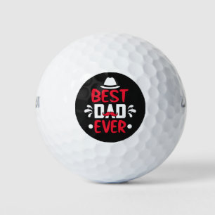 Best Dad Ever Golf Balls
