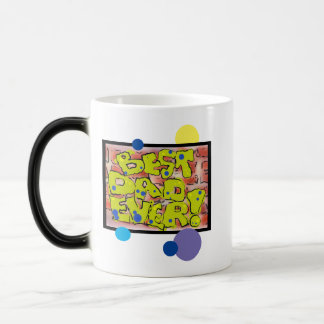 Best Dad Ever Graffiti Morphing Mug