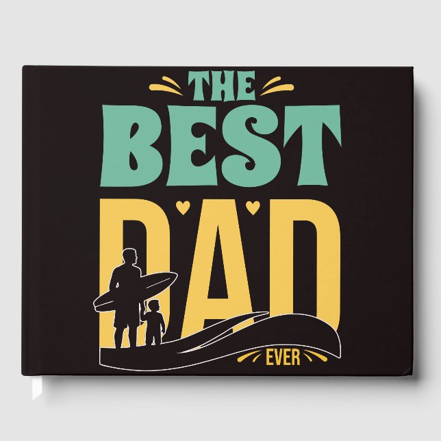 Best Dad Ever Guest Book (Front)