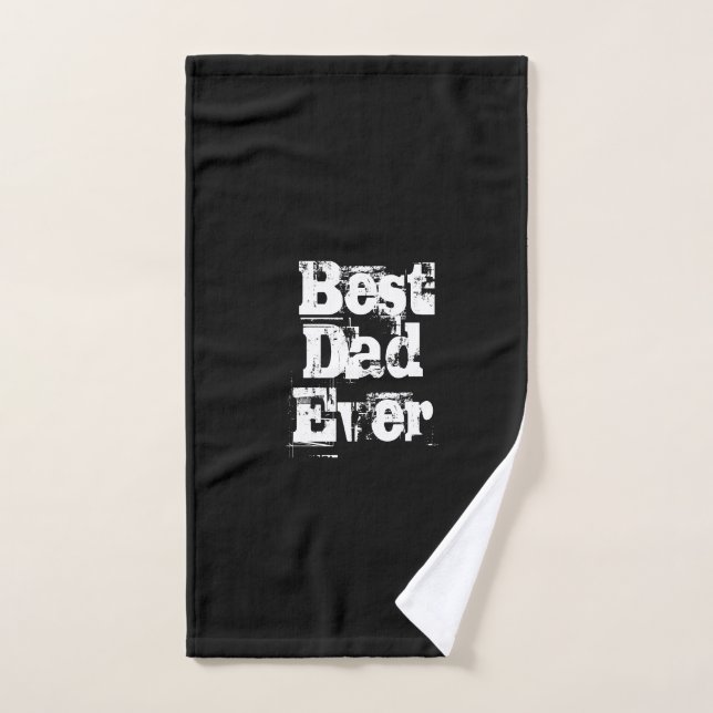 Best Dad Ever Gym Towel  (Hand Towel)