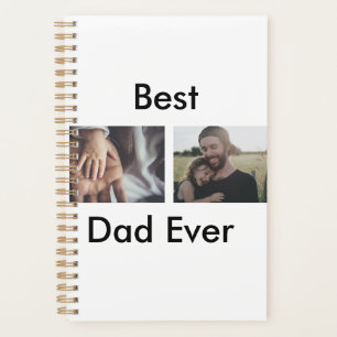best dad ever happy father's day add your photo planner