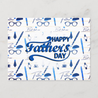 Best Dad Ever, Happy Father's  Day Holiday Postcard