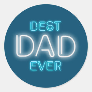 Best Dad Ever Happy Father's Day Sticker