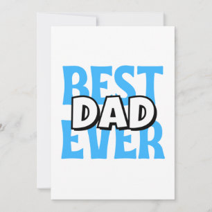 Best Dad Ever Holiday Card