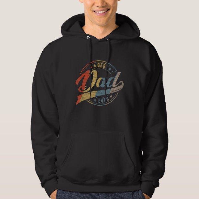  Best Dad Ever  Hoodie (Front)