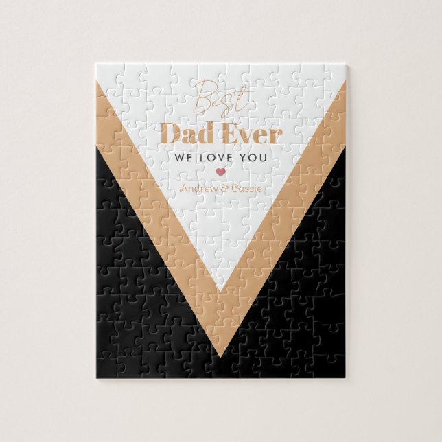 Best dad ever jigsaw puzzle (Vertical)