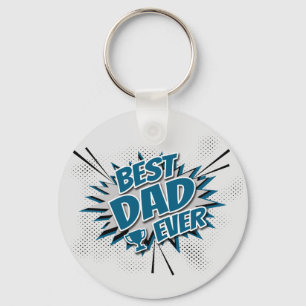 Best Dad Ever Keychain