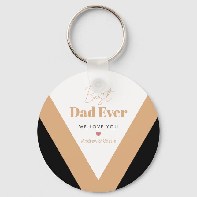 Best dad ever keychain (Front)