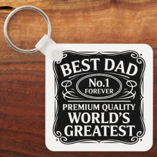 Best Dad Ever Keychain