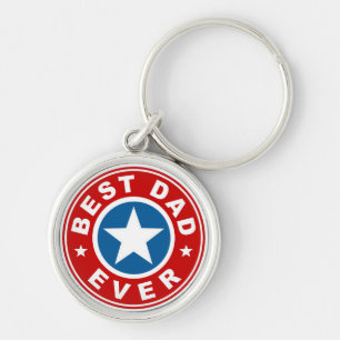 Best Dad Ever Keychain