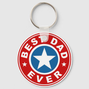 Best Dad Ever Keychain
