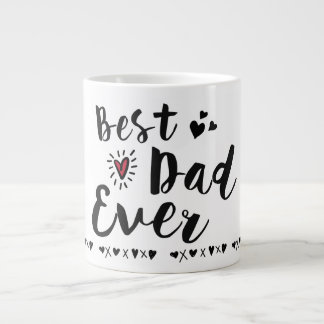 Best Dad Ever Large Coffee Mug