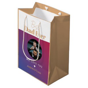 Best dad ever medium gift bag
