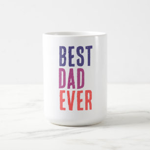 Best Dad Ever Minimalist Cool Professional Coffee Mug