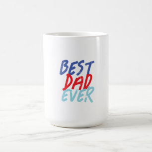 Best Dad Ever Minimalist Cool Professional Coffee Mug