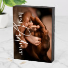 Best Dad Ever Modern Classic Simple Elegant Photo