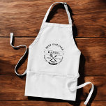 Best Dad Ever Modern Father's Day Grillmaster Standard Apron<br><div class="desc">Elevate his grilling game with the Modern Grillmaster Personalized Men's Apron! Featuring sleek, contemporary design, this apron is customized with his name and photo for a personal touch. Made with durable, high-quality fabric, it’s both stylish and practical, offering full coverage to protect against spills and splashes. Perfect for BBQ enthusiasts,...</div>
