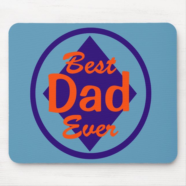 Best Dad Ever Mousepad (Front)