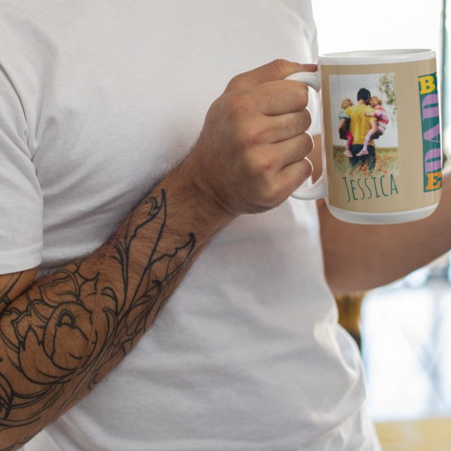 Best dad ever Mug (Best Dad Ever, father expression mug)