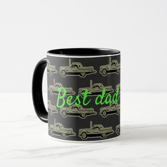 Best dad ever mug (Front Left)