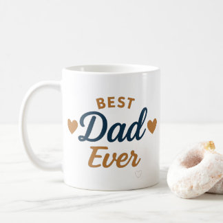 Best Dad Ever Mug Custom Photo – Father's Day Gift