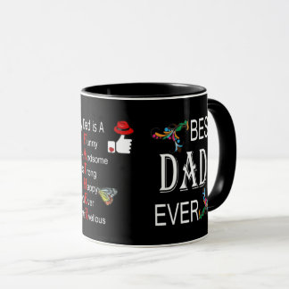 Best dad ever mug - Fathers day gifts - DAM066