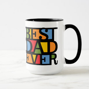 BEST DAD EVER mugs - choose style
