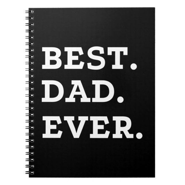 Best Dad Ever Notebook (Front)