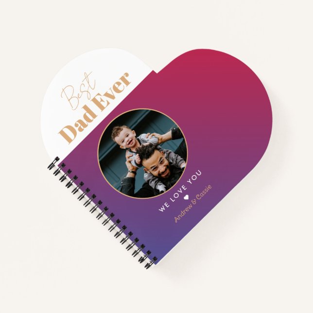Best dad ever notebook (Front)