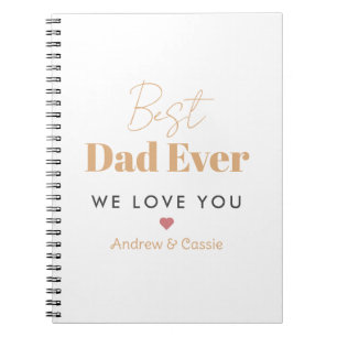 Best dad ever notebook