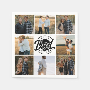 "Best Dad Ever" Paper Napkin
