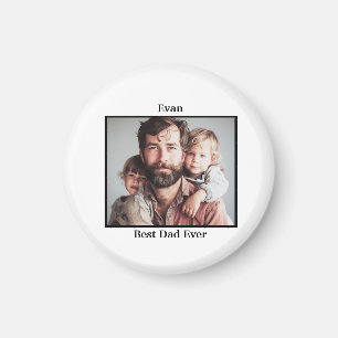 Best Dad Ever Personalize  Magnet