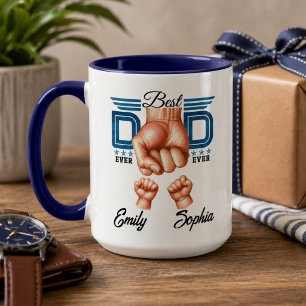 Best Dad Ever Personalized Custom Father’s Day Mug