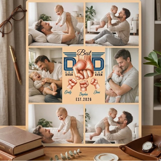 Best Dad Ever Personalized | Custom Father’s Plaque (Best Dad Ever Personalized | Custom Father’s Day Plaque )