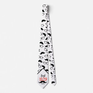 Best Dad Ever Personalized Father's Day Gift Tie