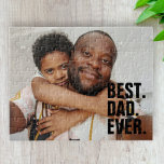 Best Dad Ever Personalized Fathers Day Jigsaw Puzzle<br><div class="desc">make your own unique custom personalized by you puzzle - design your own one of a kind jigsaw puzzle from Ricaso - available in many sizes - simply upload your own photograph,  art or use the inbuilt text tool - perfect for father's day BEST DAD EVER.</div>