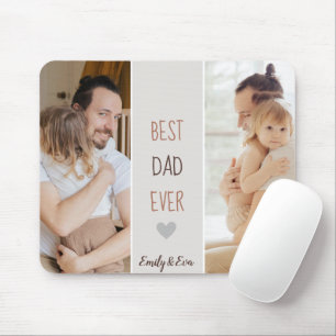 Best Dad Ever Personalized Mouse Pad