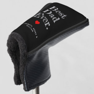 Best Dad Ever Personalized Names Golf Head Cover
