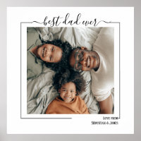 Best Dad Ever Personalized Photo and Text