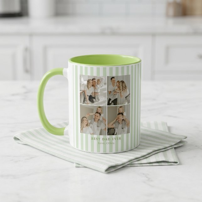 Best Dad Ever Personalized Photo | Custom Mug (Creator Uploaded)