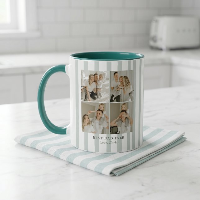 Best Dad Ever Personalized Photo | Custom Mug (Creator Uploaded)